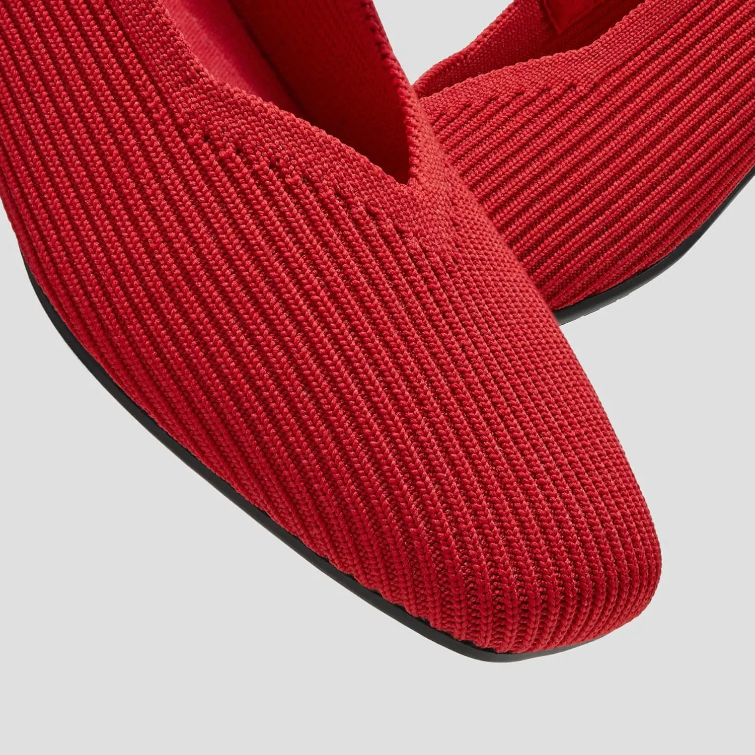 VIVAIA Margot Mary Jane Women Flat Shoes Comfortable for Work with Arch Support Slip on Square-Toe Washable Shoes