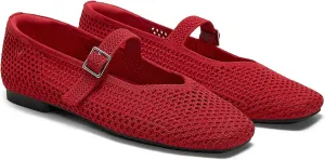 VIVAIA Margot Mary Jane Women Flat Shoes Comfortable for Work with Arch Support Slip on Square-Toe Washable Shoes