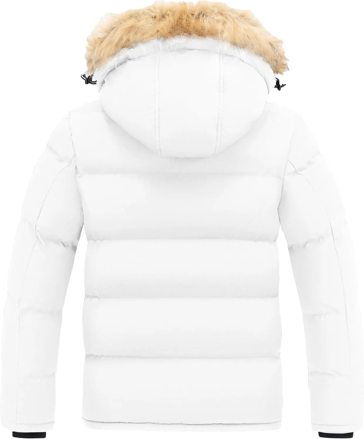 wantdo Men's Hooded Winter Coat Waterproof Puffer Jacket Warmth Winter Jacket