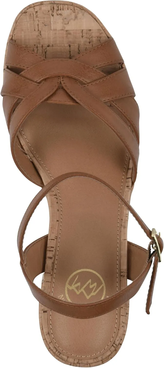 WHITE MOUNTAIN Women's Dubonnet Platform Sandal