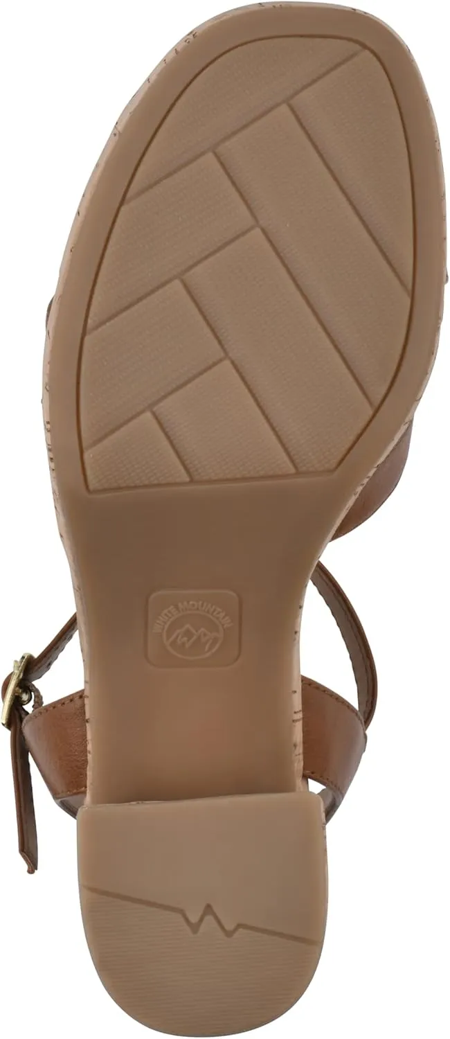 WHITE MOUNTAIN Women's Dubonnet Platform Sandal