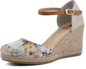 WHITE MOUNTAIN Women's Mamba Espadrille Wedge Sandal