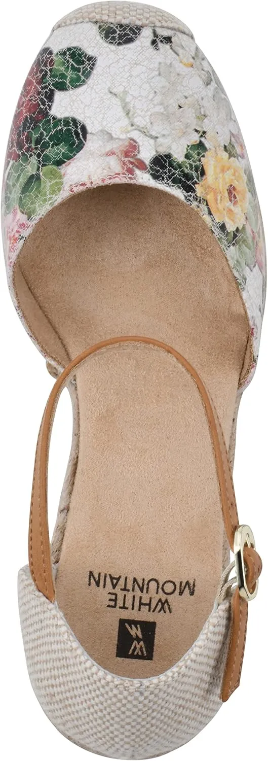 WHITE MOUNTAIN Women's Mamba Espadrille Wedge Sandal