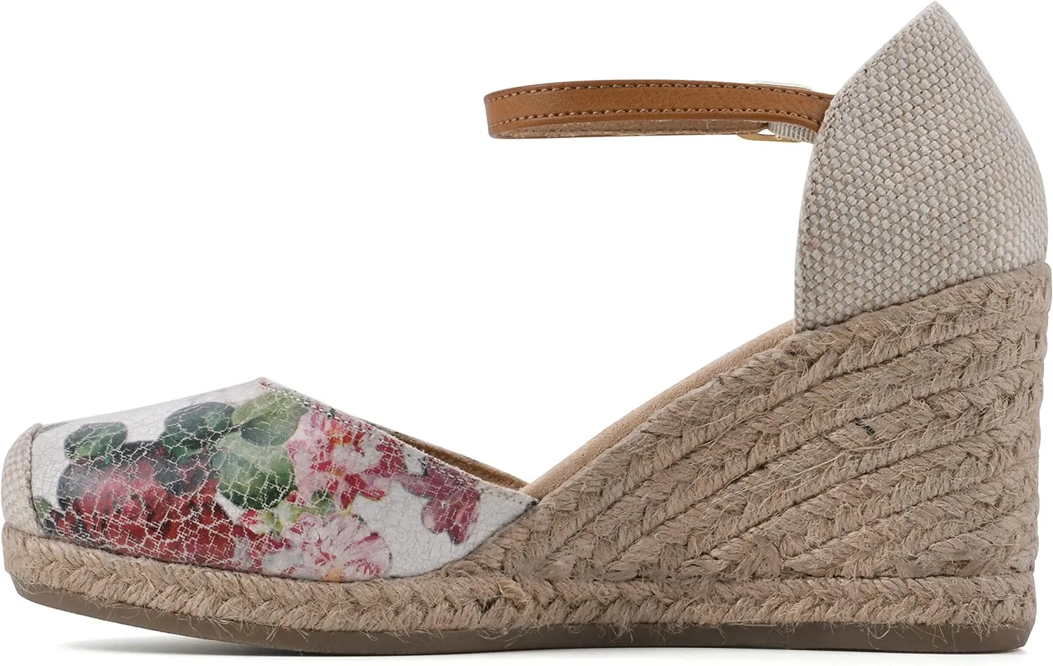 WHITE MOUNTAIN Women's Mamba Espadrille Wedge Sandal