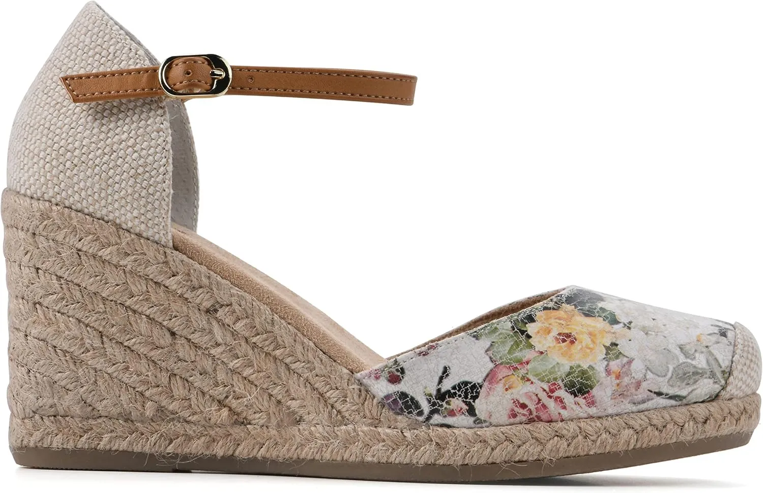 WHITE MOUNTAIN Women's Mamba Espadrille Wedge Sandal