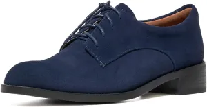 Women's Classic Lace-up Suede Oxford