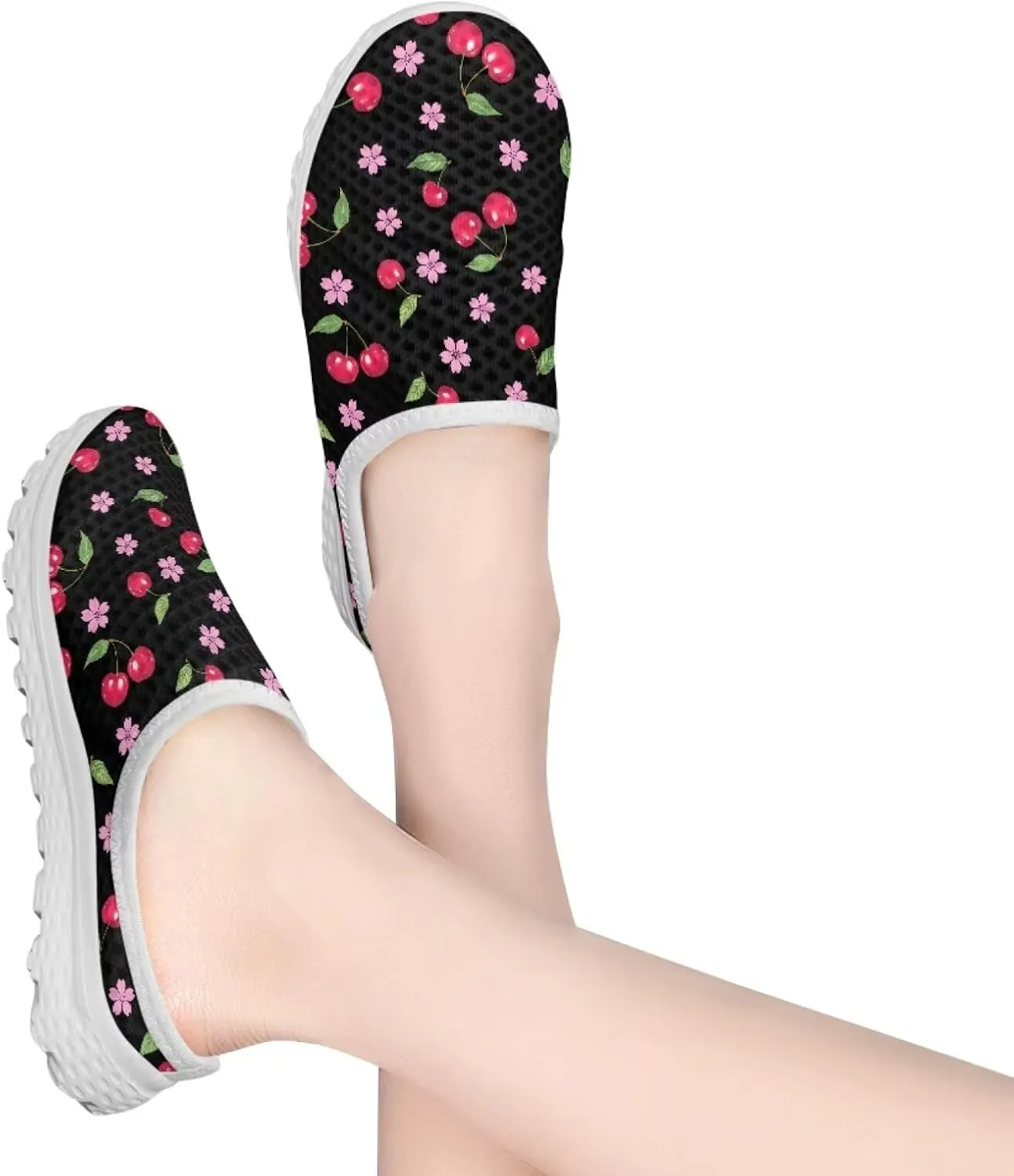 Women's Half Shoes Mules Slip On Sneakers Fashion Comfortable Casual Slippers Walking Vacation Shoes