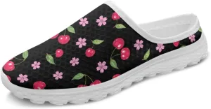 Women's Half Shoes Mules Slip On Sneakers Fashion Comfortable Casual Slippers Walking Vacation Shoes