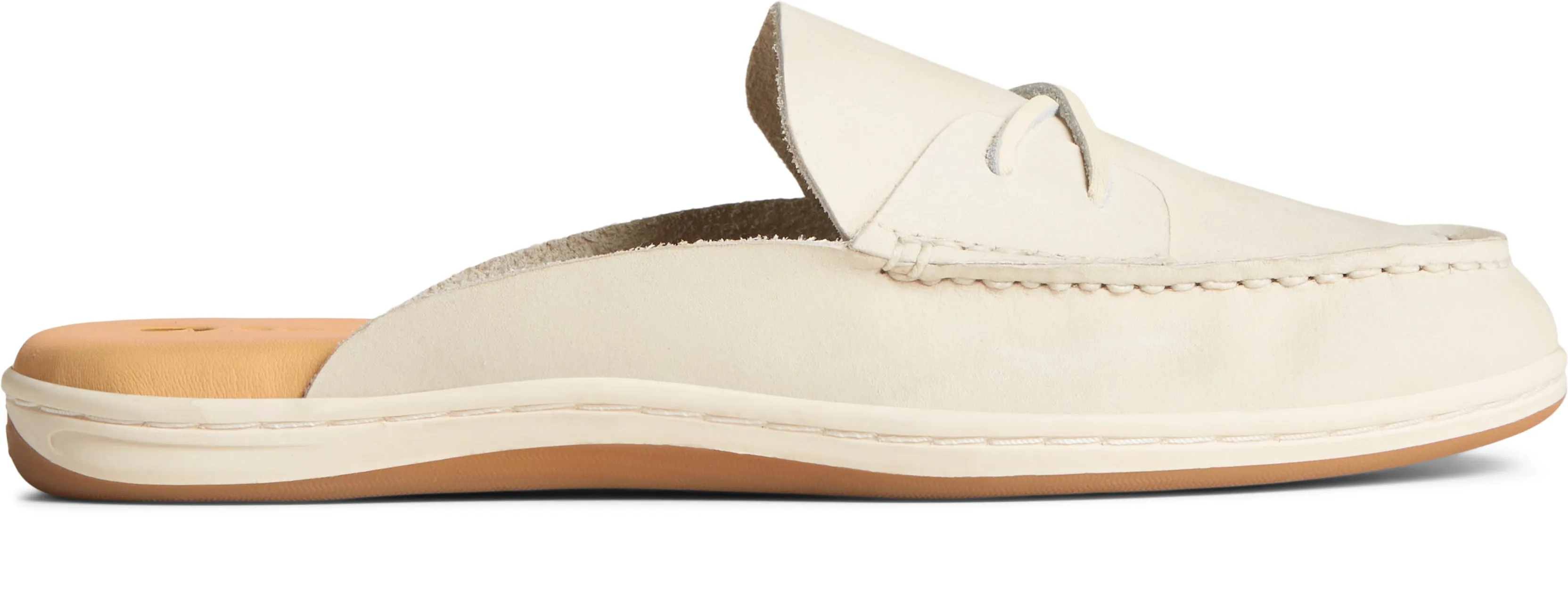 Women's Mulefish Leather Core Off-White