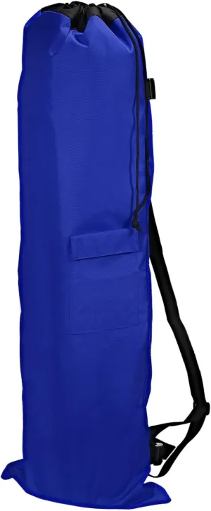 YOKIVE 900D Camp Chair Replacement Bag, Oxford Camping Carry Bag with Side Pocket | Store Portable Fold-Up Camping Chair Great for Camping Blue (47")